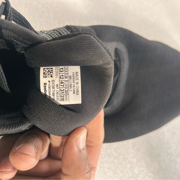 Reebok CN5840 Men’s Size 13 Black – Excellent Condition, No Box - Picture 6 of 6